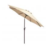 Hampton Bay 9 ft. Steel Crank and Tilt Patio Umbre