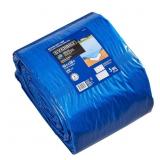 Everbilt 40 ft. x 60 ft. Blue Medium Duty General
