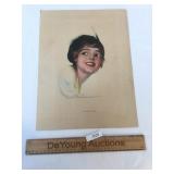 Print, The Live Wire by Rolf Armstrong, Vintage or