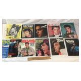 Lot of 11 - Elvis Presley Books or Magazines