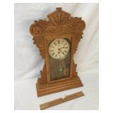 New Haven Mantel or Shelf Clock, Gingerbread, Kitc