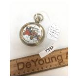 American Waltham Pocket Watch with Ford T 1908 Fac