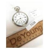 Hamilton 992 Pocket Watch, 21 Jewels, Railroad Gra