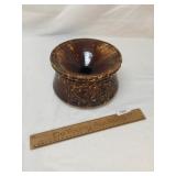 Bennington Spittoon or Cuspidor, Glazed Pottery, V