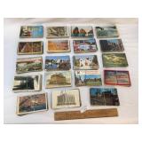 Lot of +/- 680 Postcards, Vintage or Antique