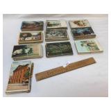 Lot of +/- 400 Postcards, Vintage or Antique