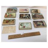 Lot of +/- 360 Postcards, Vintage or Antique