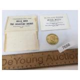 Civil War Commemorative Coin or Token, Belle Boyd