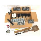 Lot of 8 Lead Soldier Molds and Tools, Vintage