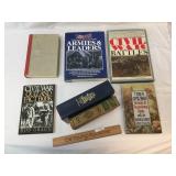 Lot of 7 Civil War Related Books