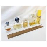 Lot of 5 Bottles of Perfume, Chanel No. 5, Gucci N