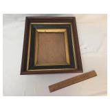 Deep Frame, Walnut, Antique