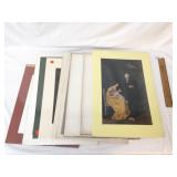 Lot of 13 Prints, Vintage or Antique