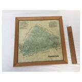 Map of Sadsbury Township, PA, Antique