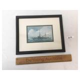 Print, Ship, U.S.S. Bushnell by Alan Sundal