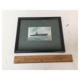 Print, Ship, U.S.S. Roosevelt CVB 42 by Alan Sundl