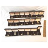 Lot of 19 Wes Saint Laurent Items, Money Clips and