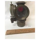 Model S Solar Bicycle Lantern, Antique