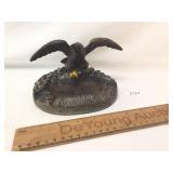 Hubley Ashtray, Eagle, Gray Rock, Antique