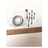 Sterling Silver Lot, Spoons and Bowl