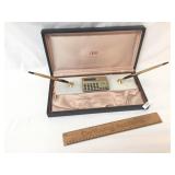 Cross Pen Desk Set with Calculator, Chrysler Plymo