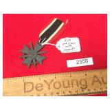 WWII Era German Nazi KUK 2nd Class with Swords, Co