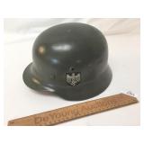 WWII Era German Military Helmet with reproduction
