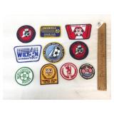 Lot of 10 Soccer Patches, Vintage