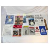 Lot of 13 Items, Booklets, Brochures, Nixon Bumper
