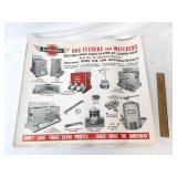 Lot of 14 Advertising Posters, Jamesway Hog Feeder
