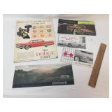 Lot of 5 Auto or Automobile Advertising, Sign or B