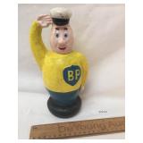 BP Gas Attendant Man Cast Iron Coin Bank