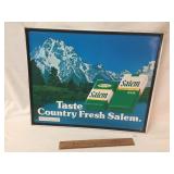 Salem Cigarettes Metal Sign, Vintage