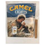 Camel Cigarettes Metal Sign, Vintage