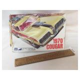 Plastic Model Kit, 1970 Cougar, Vintage