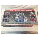 Revell Visible Turbo Engine, Plastic Model Kit