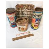 Lot of 4 Toy Items, Tinker Toys, Auburn Building B