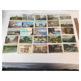 Lot of 50 Postcards, Vintage or Antique
