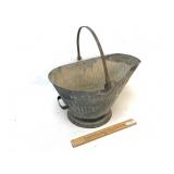 Coal Shuttle or Ash Bucket, Vintage