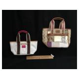Lot of 2 Coach Handbags or Purses