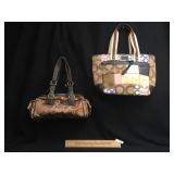 Lot of 2 Coach Handbags or Purses