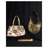 Lot of 2 Coach Handbags or Purses