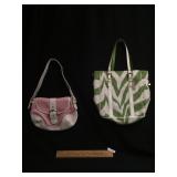 Lot of 2 Coach Handbags or Purses