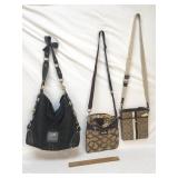 Lot of 3 Coach Handbags or Purses
