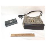 Lot of 2 Tommy Hilfiger Handbags Purses