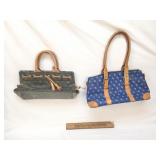 Lot of 2 Dooney & Bourke Handbags Purses