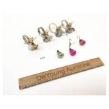 Lot of 7 Christmas Items, 3 Bell Ornaments, Antiqu