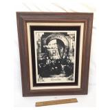 Limited Edition Civil War Etching on Marble by Col