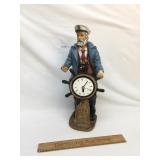 Sailor Figure w/ Quartz Clock