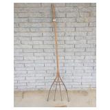 Split Wood Pitch Fork Rake, Vintage or Antique